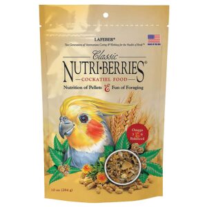 Lafeber NutriBerries Original Budgie & Cockatiel 284g