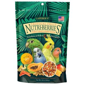 Lafeber NutriBerries Tropical - Sm Parrot & Cockatiel 284g