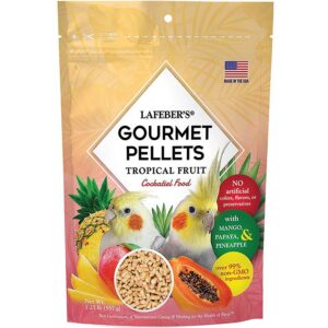 Lafeber Gourmet Pellets - Tropical Fruit - 567g- Cockatiel Food