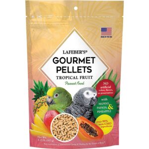 Lafeber Gourmet Pellets - Tropical Fruit - Parrot Food - 567g