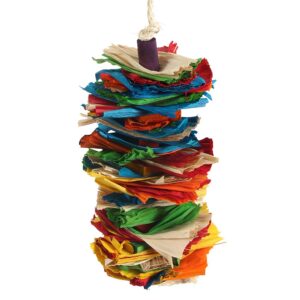 Corn Silk Cascade Parrot Toy