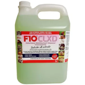 F10®CLXD Veterinary Disinfectant/Cleanser - 5Litre