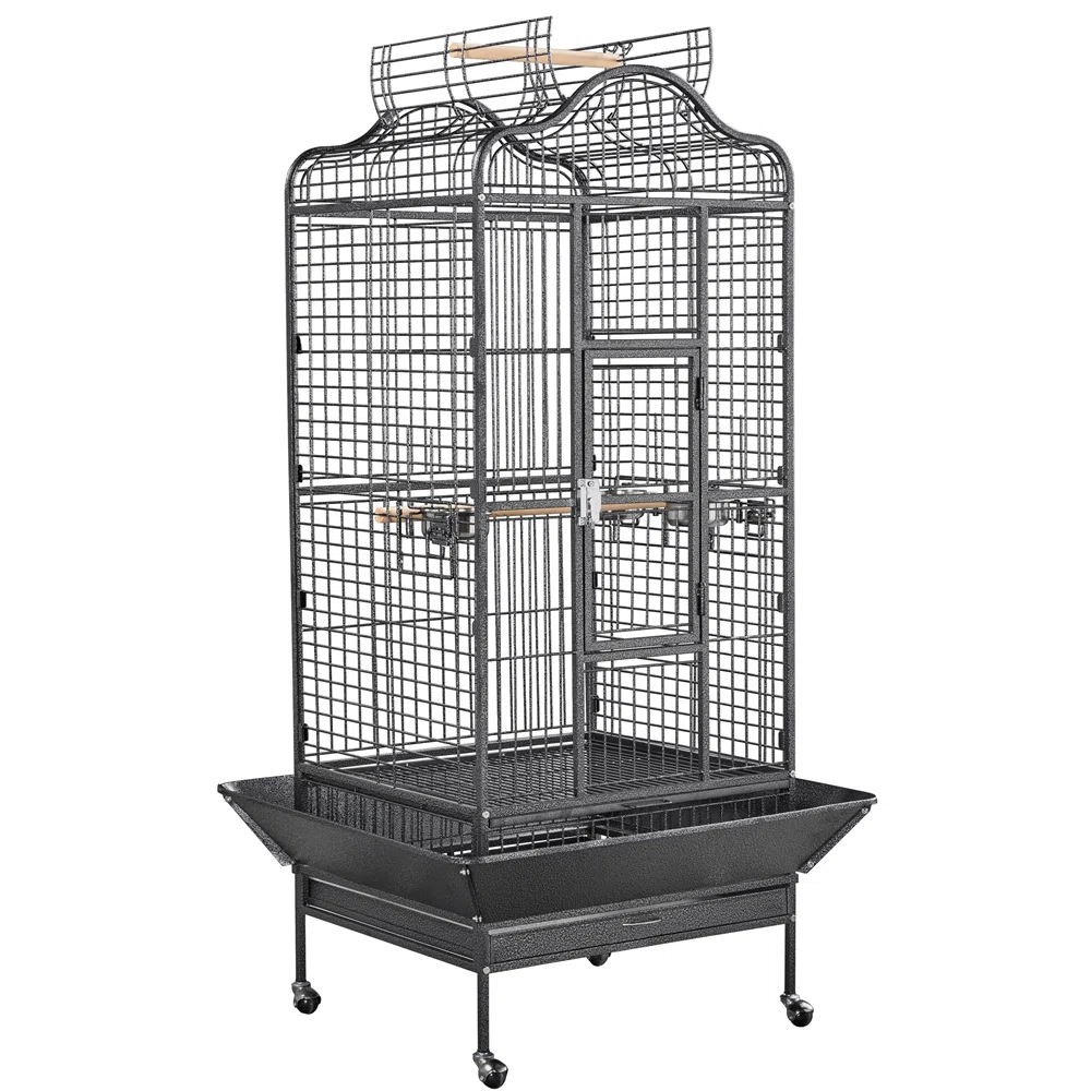Play Top Floor Bird Cage with Wheels