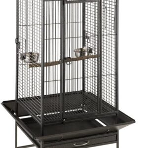 ASTRO OPEN TOP PAR CAGE/STAND GREY 156CM